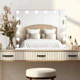 Miroir LED Bluetooth - 80 x 60cm